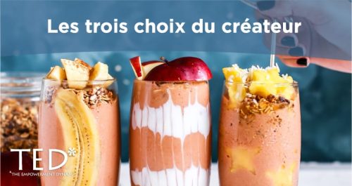 Les troix choix du créateur